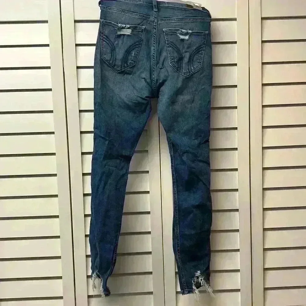 Hollister Curvy High Rise Super Skinny Jeans - Size 25”x28”